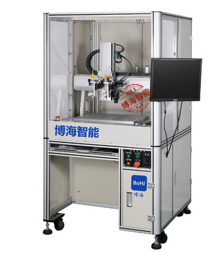 熱熔膠自動點膠機噴膠呈波浪形怎么辦？